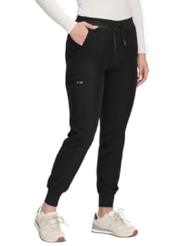 best black scrub pants