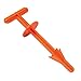 Hunters Specialties Butt Hook Combo Field Dressing Accessories - 5.7-inch Blaze-Orange Gut Hook & Butt Out 2 in Black Pouch