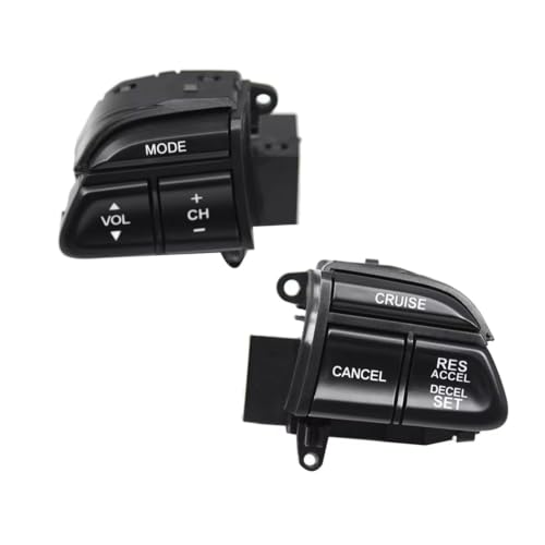 Bouton multifonction de réglage volume volant Accord 2008 commande gauche noire - 2