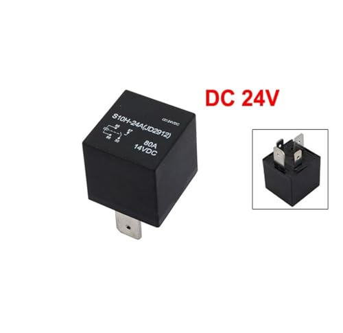 Relais de puissance électromagnétique SPDT 24V DC pour circuit imprimé PCB