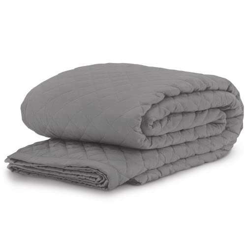 Jennifer Adams Diamond Quilted Blanket/Coverlet (Graphite, King/California King)