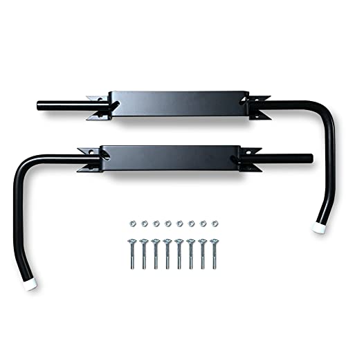 BLOQUE VOLET NOIR GRAND MODELE: 2 Arrêts de volet avec poignée (1 droit + 1 gauche) pour ouvrir et fermer facilement tous volets battants. Spécial feuillure, gond...