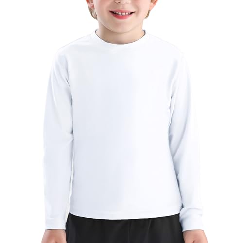 American Trends Kids Rash Guard: UPF 50+ Sun Protection Rashguard for Outdoor Athletic - Long Sleeve Sun Shirts 2-9T