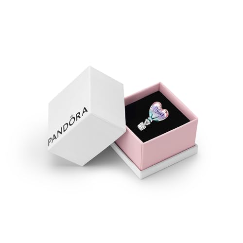 PANDORA Happy Birthday Hot Air Balloon Charm - Bracelet Charm for PANDORA Moments Bracelets - Stunning Women's Jewelry - Gift for Women - Made with Sterling Silver & Enamel - With Gift Box