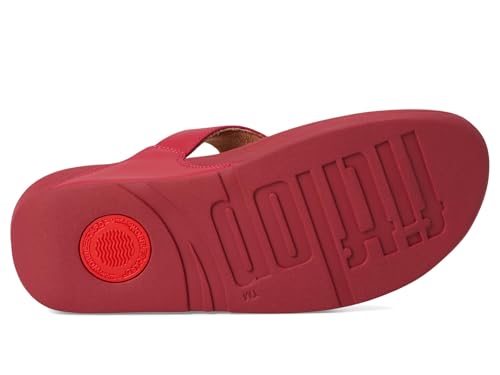 Image of FitFlop Women's LULU Suede Toe-Post Sandals | Lightweight Summer Walking Sandals with Cushioned Comfort, Arch Support & Grip