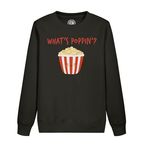 Sweatshirt Enfant What's Poppin pour Éviter les Vêtements Enfant Ennuyeux