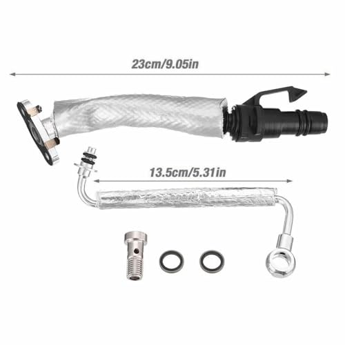 Tubo de drenaje de aceite turbo Buick Encore 2014 2016 repuesto 55587854 6