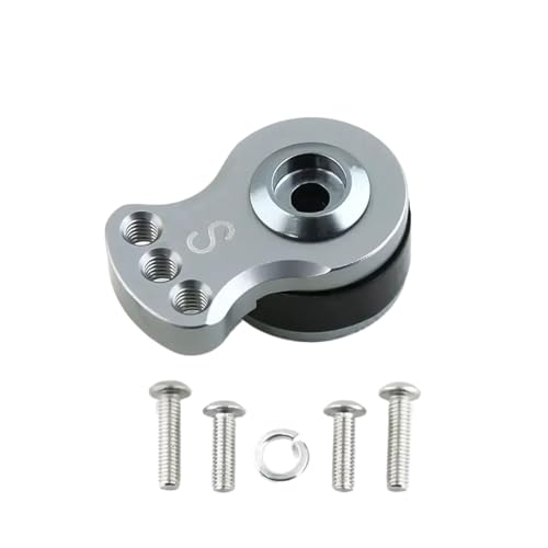 Protection servo 25T piece upgrade aluminium voiture RC 1/10 1/8 noir