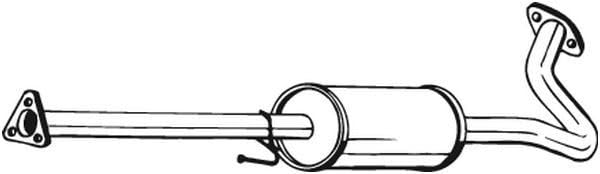 Bosal 278-127 - Silenziatore Centrale