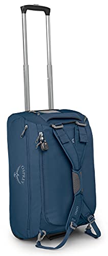Osprey Daylite Carry-On Wheeled 40L Duffel, Wave Blue, O/S