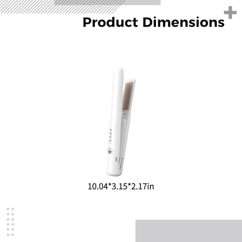 Plancha de pelo mini portátil inalámbrica 2 en 1 miniatura 5