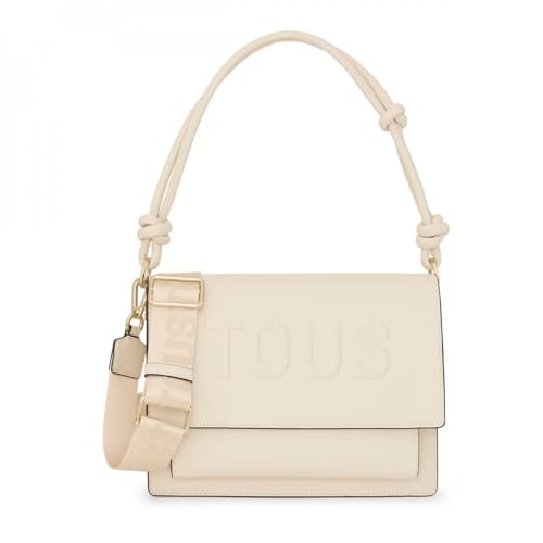 Tous Bandolera M. Audree T LA Rue New Beige, Bolso Mujer, Mediano