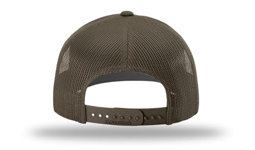 Image of Richardson 112 Trucker Hat - Premium Adjustable Snapback Hat - Structured Six Panel Richardson Blank Caps