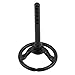 Toy Steering Wheel 1 10 Scale Rc Accessories 8×6×4 Universal Black Plastic Steering Wheel for 1 10 Scale Rc Crawler Car