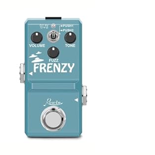 CLASSIC-STYLE FUZZ TONE: Delivers vintage-inspired distortion for bass guitar to enrich your sound with warm, gritty textures without using trademarked terms COMPACT METAL BUILD: Features a sturdy full metal shell in for MINI size that offers long la...