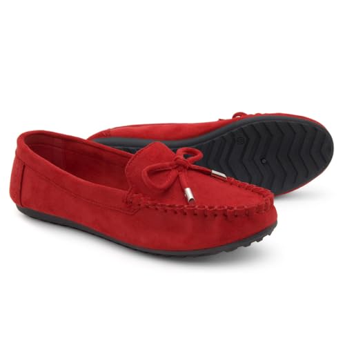 Image of Herstyle Loafers for Women - Slip-On Business Flats Shoes | Dressy Casual Walking Flats with Memory Foam Insole | Lightweight & Comfortable Moccasins for Office & Travel