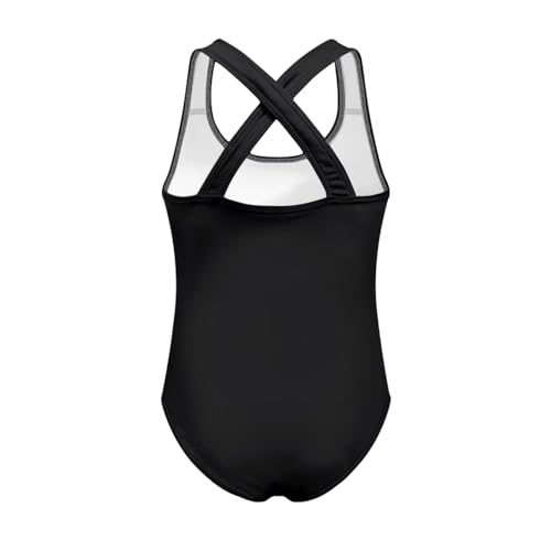 Image of Girls One Piece Cat Swimsuits Quick Dry Cartoon Beach Bathing Suit Crossback Swimwear for Kids 5-14 Years