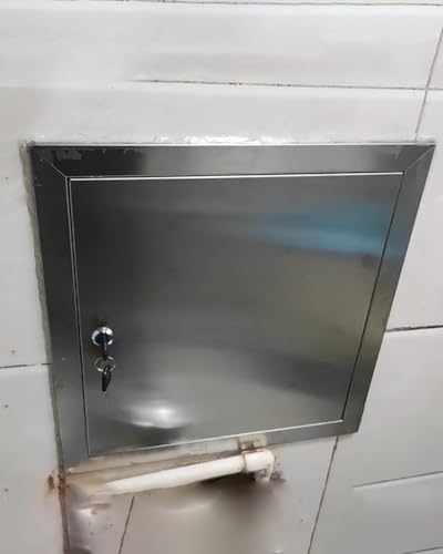 Válvula de ducha accesible sin romper la pared con panel de registro 1