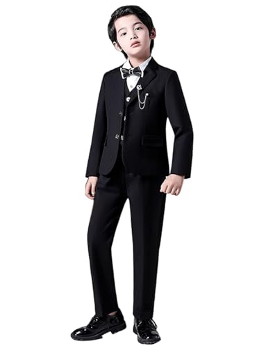 Costume trois pièces garçon confortable pour rester chic sans inconfort