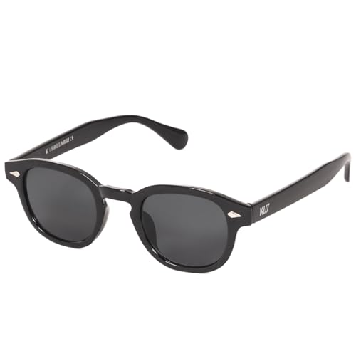 KISS DEPP ICONIC Sunglasses Men Women – Moscot Style Vintage Inspired by Johnny Depp – Frame with Studs & UV Lenses