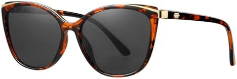 Colrea Trendy Cat Eye Sunglasses for Women Fashion Cateye UV400 Protection Glasses CL22017