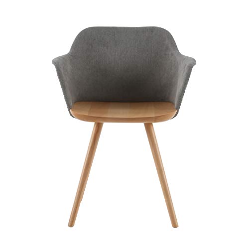 Preisvergleich Produktbild Delamaison Signature Côme Stuhl, hellgrau