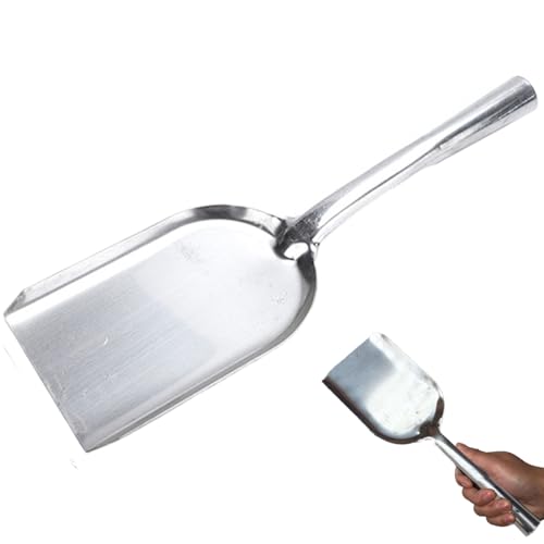 Pala de carbón para chimenea y barbacoa con mango largo protector 3