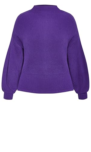 Image of City Chic Women's Plus Size Sweater - Angel Sleeve