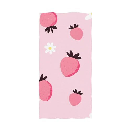 CartoonStrawberries �z���C�g �f�C�W�[ �s���N ���� �o�X�V�[�g ���킢�� 64 x 32�C���`�A�����X�p�p�v�[���{�f�B�^�I�� �傫�ȍ��z�����r�[�`�^�I��