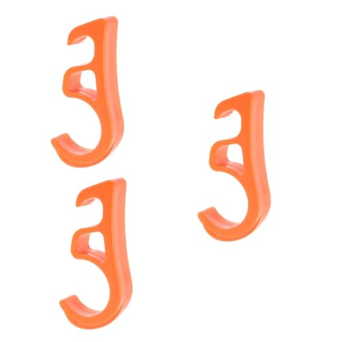 Serrure de crochet de frein de vélo VANZACK orange en ABS