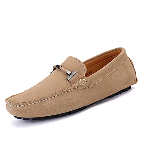 [GN2AAIL] �h���C�r���O�V���[�Y �J�[�L �����Y �X���b�|�� �X�j�[�J�[ �J�W���A���V���[�Y ���[�t�@�[ �r�W�l�X�V���[�Y �f�b�L�V���[�Y �X�G�[�h �X�E�F�[�h ���J�V�� �����Y�V���[�Y �y�� �C �����Y �J�W���A�� 28.0cm �h���C�r���O ��