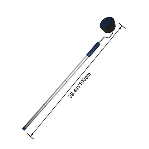 Paint Roller Brush Kit Pro, Wall Painting Handle Tool with Paint Runner Brush, Wall Printing Brush, 3 Extension Poles, Printing Brush Tray, Handle Flocked Edger Room for Walls and Ceiling - Thumbnail 2
