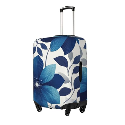 Floral Flower Print Suitcase Covers Protectors, Luggage Covers For 18~32" Suitcase, Accessories Washable Elastic Luggage Protective Cover2