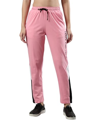 Image of Femmora Relax Fit Track Pant with Abstract Print, Breathable Soft Cotton Fabric with Drawstring Waistband Closure and 2 Side Pockets, for Women,Pack of 1