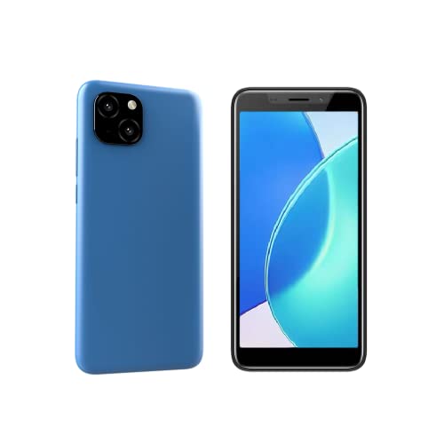 5.72-inch IPS Screen，X33 Unlocked Cell Phone，1GB RAM 8GB ROM，Front and Rear Cameras，Smartphone，Only Supports SIM Card Frequency Band of 3GWCDMA ：850/2100MHZ（Blue）