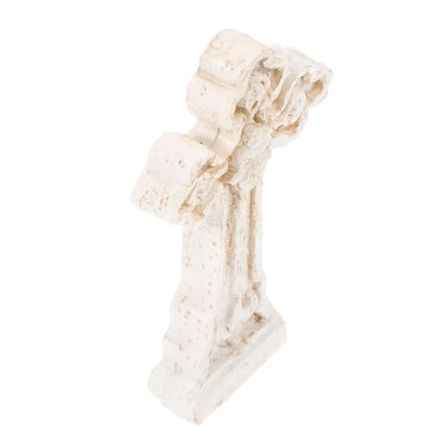 TINEASUR 2pezzi Decorazione Lapide Croce Resina Per Paesaggio Miniaturizzato Elemento Elegante Per Tavolo Decorazione Da Giardino Aggiunta Unica e Raffinata Per Ufficio e Casa