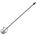 Warner 10011 1 gallon and 5 gallon Paint/Epoxy Mixer, 1-3/4" Spiral Blade, 18-3/4" Long Shaft Fits 3/8" Drill