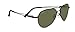 Serengeti Brando Sunglasses, Satin Black Frame, 555nm Lens