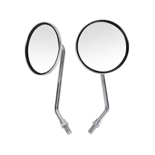 Espejos retrovisores de 10mm para solucionar la falta de visibilidad en moto