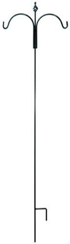 american gardenworks inc tdstbr 90 -Inch, Bronze, Tall, Heavy Duty, Double Shepherd Hook