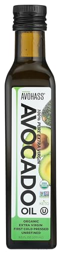 AVOHASS Organic Avocado Oil, 8.5 FZ