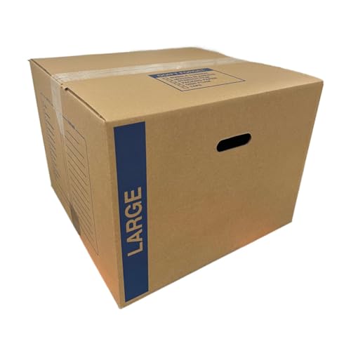 12 - Pack Large Cardboard Moving Boxes 20x20x15 32 ECT With Handles