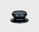 deckelknopf Individuell einsetzbar Krüger Karl Deckelknopf, Kunststoff, schwarz, 6.3 cm
