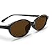 GUVIVI Retro Oval Sunglasses for Women Chic Cat Eye 90s Sunnies Lightweight Narrow Shades Trendy UV protection Sun Glasses