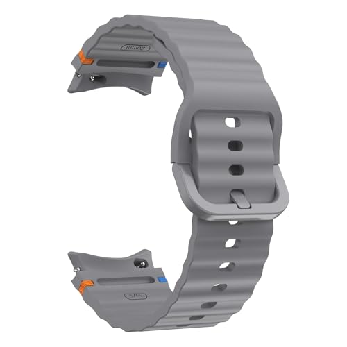 Bracelet silicone 20mm Galaxy Watch 7 et 6 idéal pour le sport et le quotidien