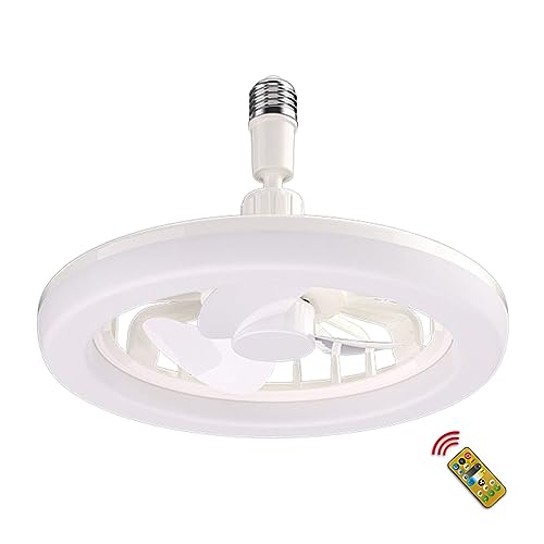 Ventilateur de plafond silencieux E27 pour dormir au frais dans la chambre