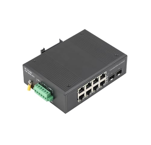 Commutateur Gigabit SFP industriel contre les coupures réseau et interférences