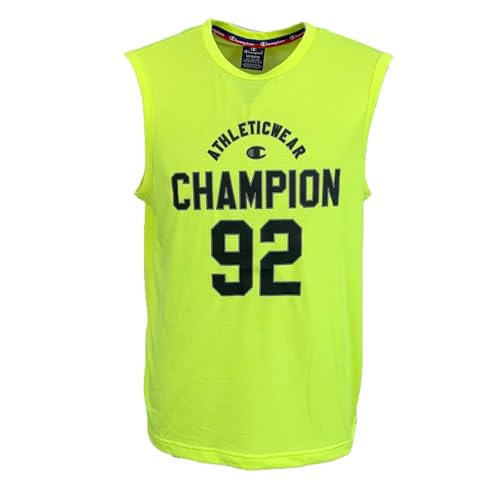 Camiseta Champion para hombre Legacy Modern Basket sin mangas de micromalla deportiva tipo tank top