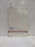 Halon 1301 Discharge Testing: A Technical Analysis 0877653550 Book Cover