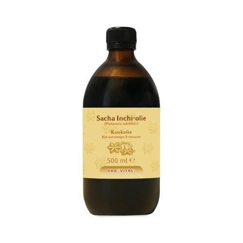 Sacha Inchi Öl 500 ml Inka Nuss Öl Plukenetia volubilis l. erste Kaltpressung. Herkunftsland: Peru. (500 ml (1 er Pack))